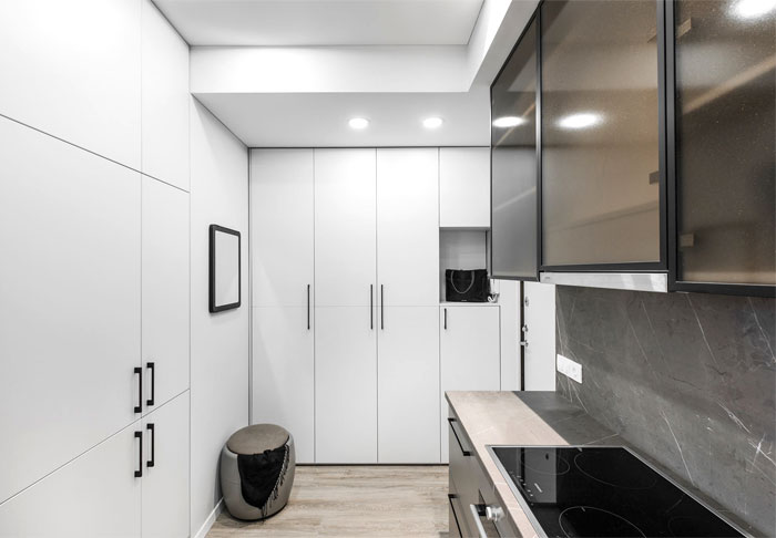 Интерьер литовской квартиры в мягких пастельных тонах