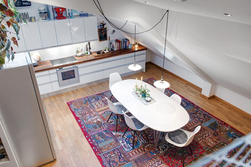 Интерьер уютного дуплекса