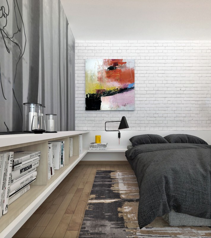 Интерьер уютной небольшой квартиры