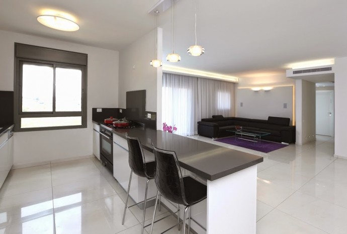 Минималистичный интерьер квартиры в Израиле