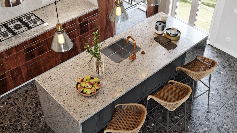 Проект контрастной кухни Проект контрастной кухни