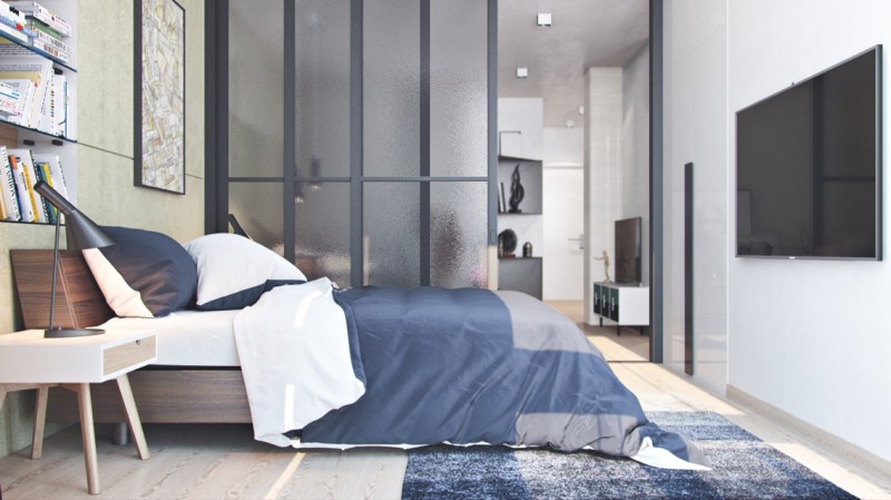 Интерьер квартиры в спокойных тонах Интерьер квартиры в спокойных тонах