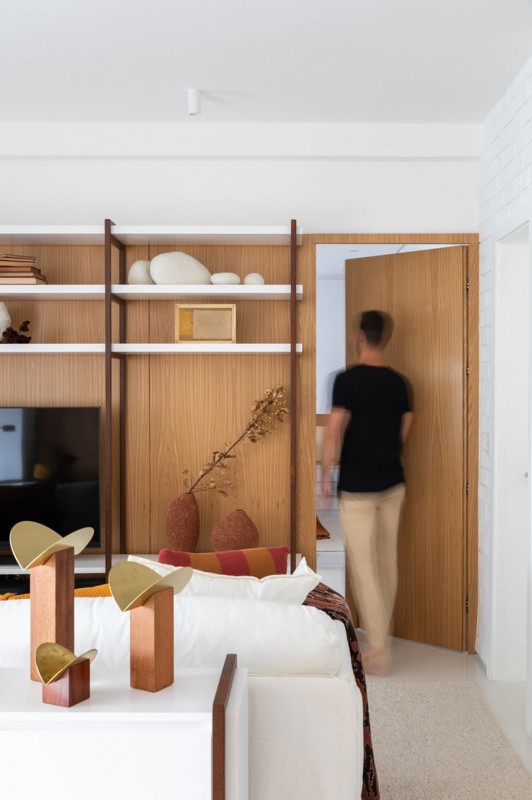 Квартира с теплой атмосферой в Сан-Паулу