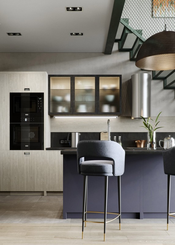 Оформление интерьера лофта в натуральных тонах