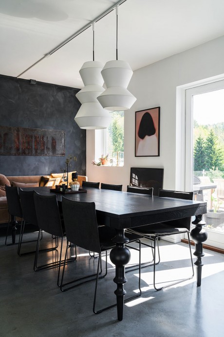 Дом дизайнера Элин Свин недалеко от Драммена, Норвегия