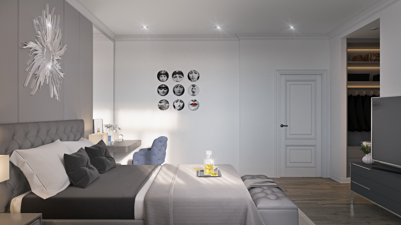 Интерьер спальни Интерьер спальни