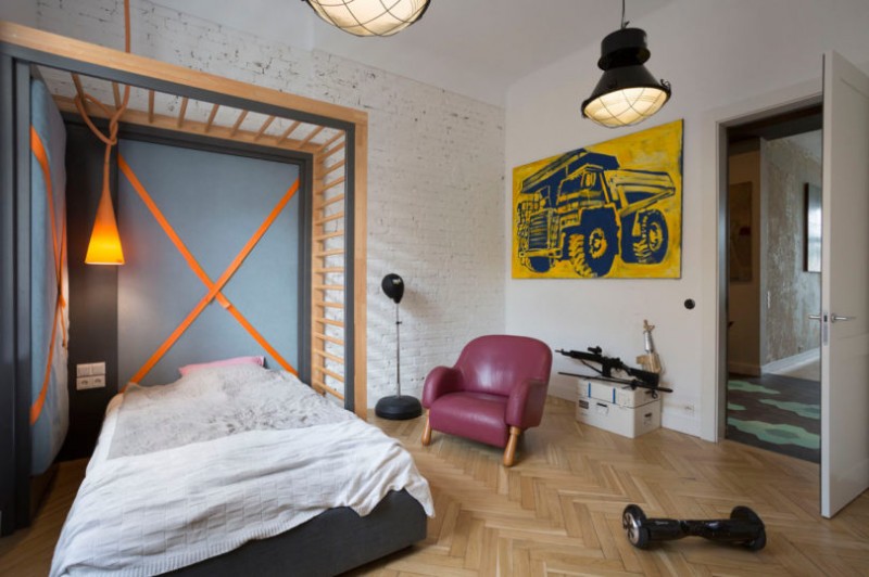 Квартира, расположенная в здании 19-го века в центре Варшавы, Польша Квартира, расположенная в здании 19-го века в центре Варшавы, Польша