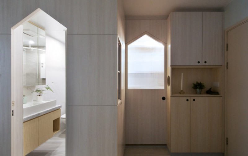 Квартира в Гонконге для двух поколений семьи и их любимых домашних животных Квартира в Гонконге для двух поколений семьи и их любимых домашних животных