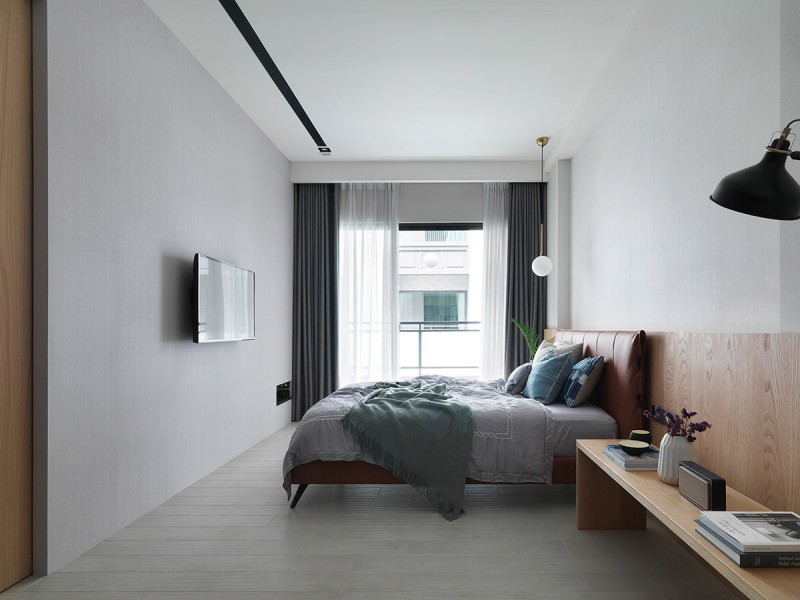 Квартира в серо-голубых тонах