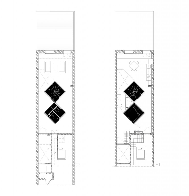 Минималистичный дуплекс в Барселоне