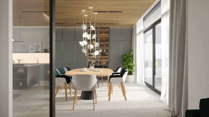 Просторные апартаменты с террасой