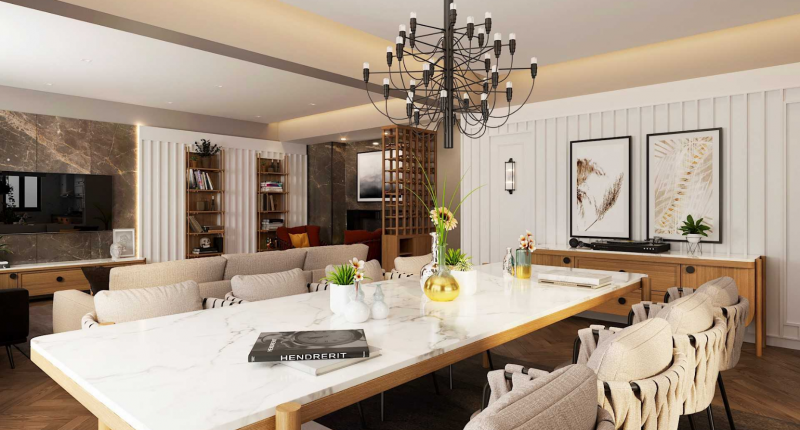 Светлая квартира с яркими акцентами Светлая квартира с яркими акцентами