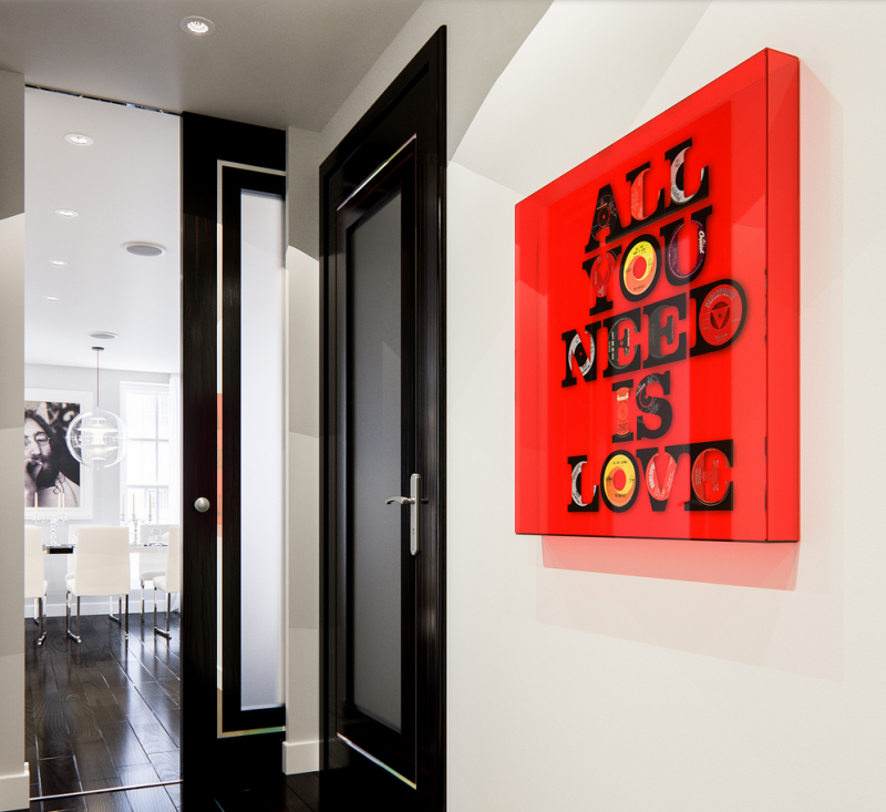 Белоснежные апартаменты в Лондоне