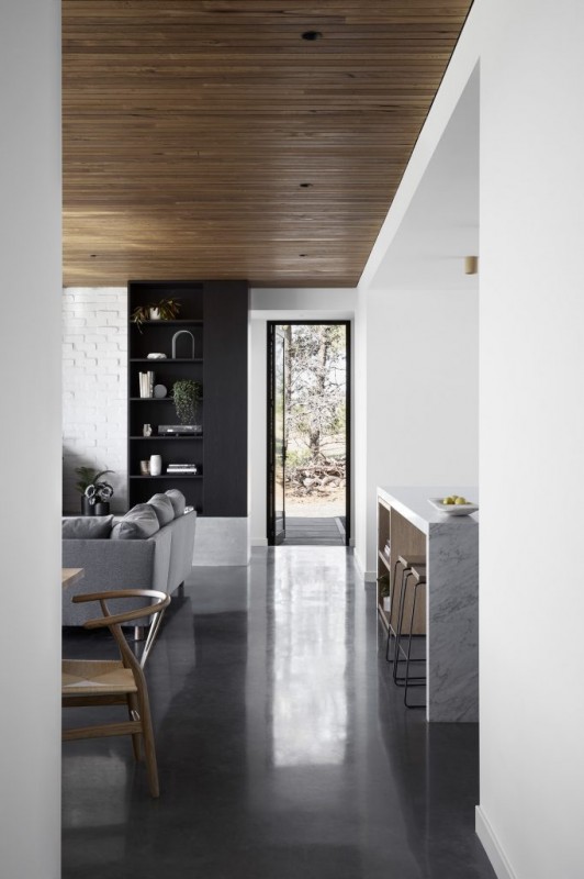 Дом, спроектированный в виде двух павильонов, в Виктории, Австралия