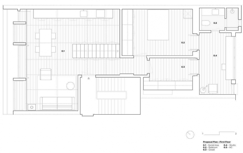 Двухуровневая квартира в Лиссабоне