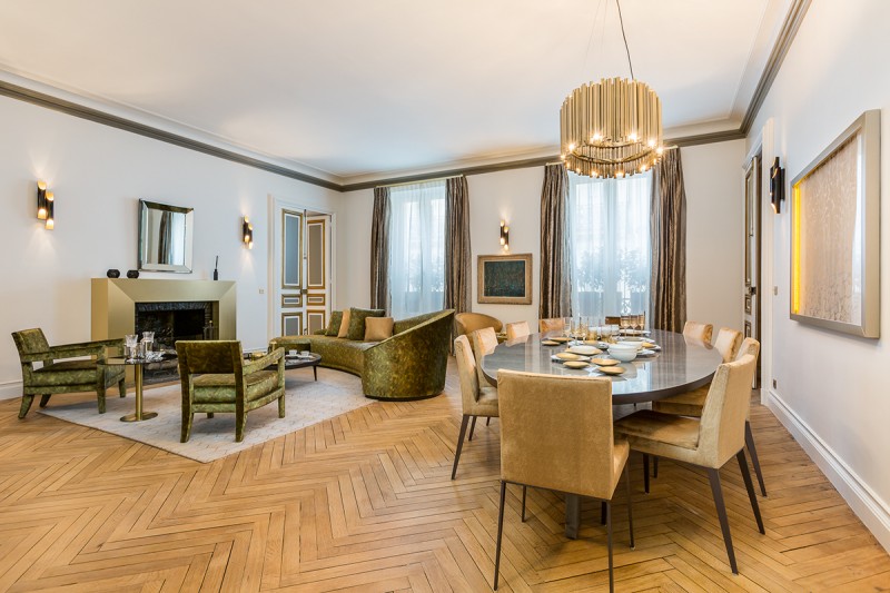 Элегантные парижские апартаменты