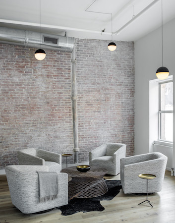 Интерьер лофта в индустриальном стиле