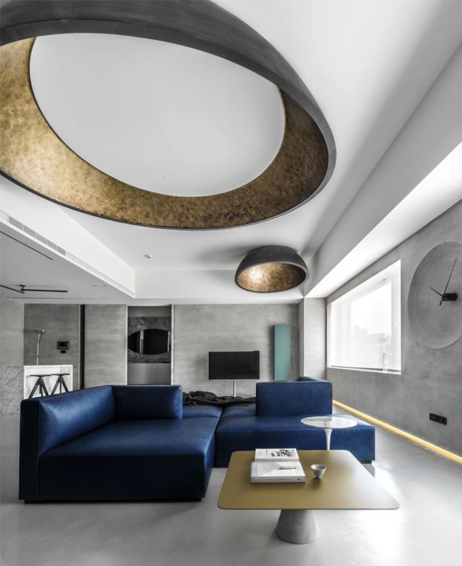 Многофункциональные подвижные конструкции в проекте современной квартиры