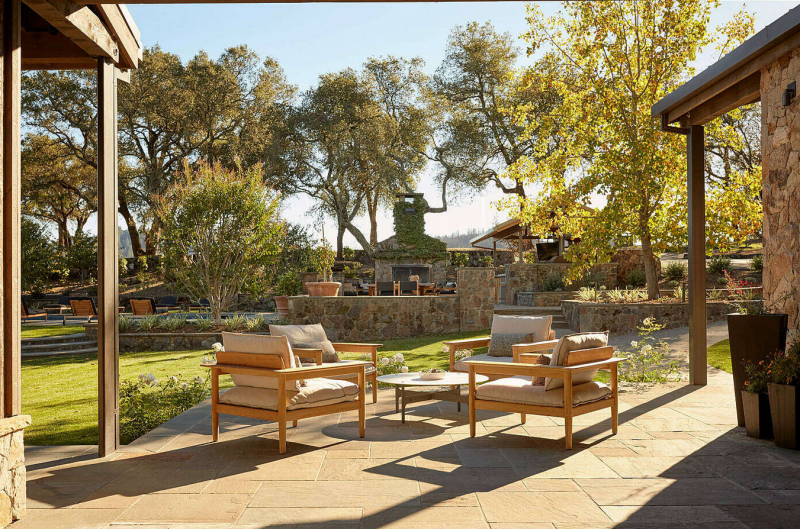 Ранчо, расположенное в Калистоге, Калифорния