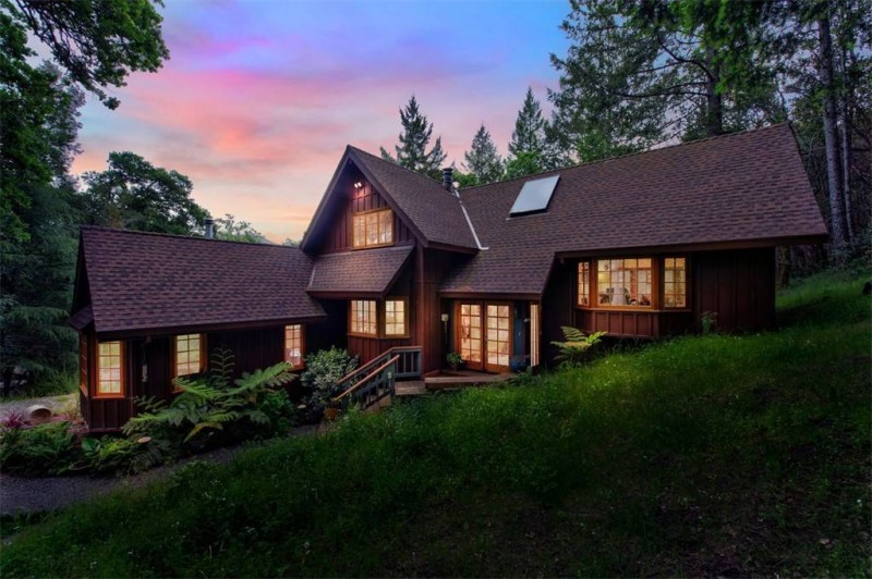 Уединенный дом в горах Майякамас, Напа, Калифорния