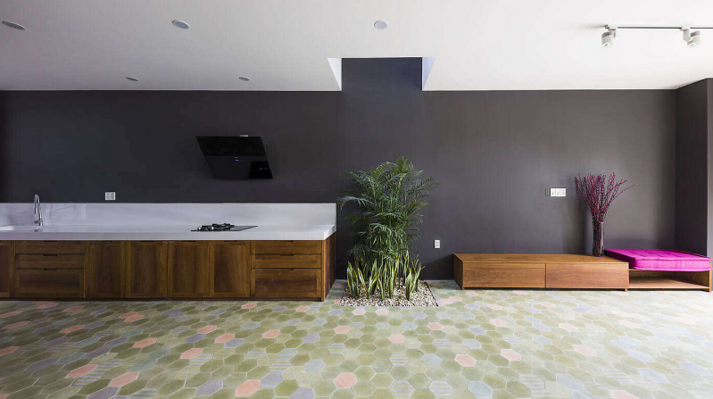 Интерьер дома в городе Хошимин, Вьетнам