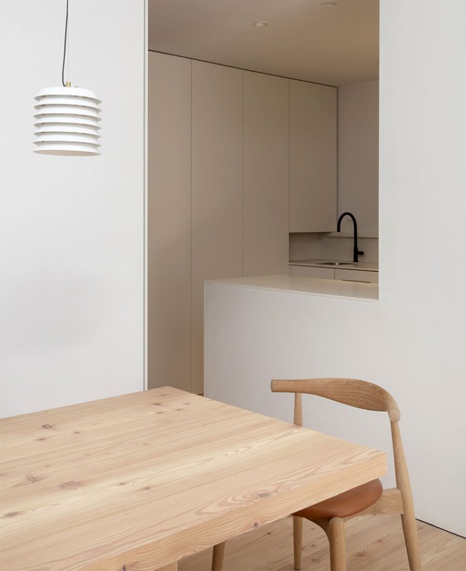 Интерьер двухуровневой квартиры в Мадриде Интерьер двухуровневой квартиры в Мадриде