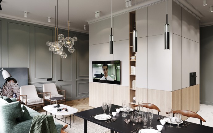 Интерьер квартиры для молодой пары Интерьер квартиры для молодой пары