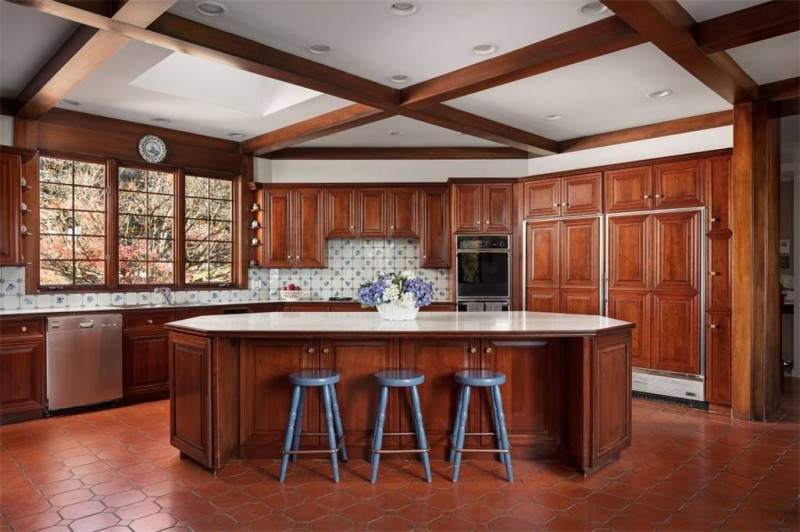 Интерьер особняка в Бернардсвилле, Нью-Джерси Интерьер особняка в Бернардсвилле, Нью-Джерси