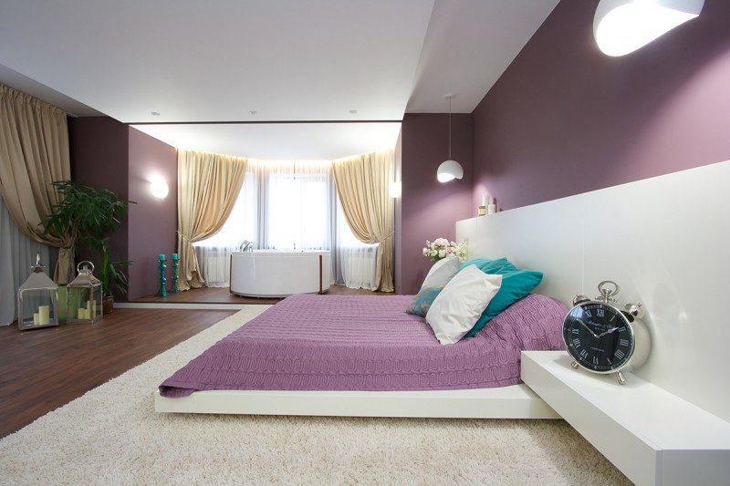 Стильные акценты в интерьере двухуровневых апартаментов