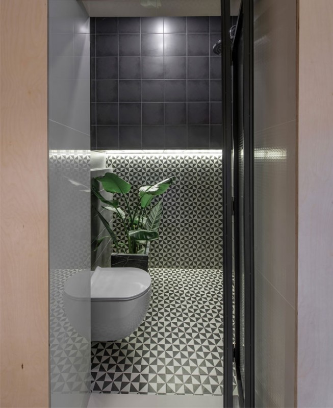 Бывший гараж в Вильнюсе, превращенный в микро-дом