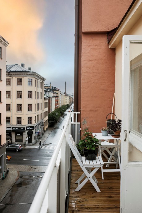 Двухуровневая квартира площадью 88 м2 в Стокгольме