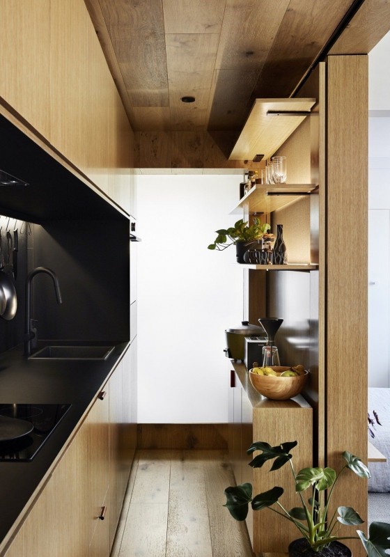 Функциональный интерьер компактных апартаментов