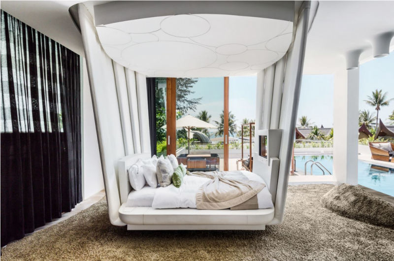 Футуристический дизайн виллы в Такуа Тунге, Таиланд Футуристический дизайн виллы в Такуа Тунге, Таиланд