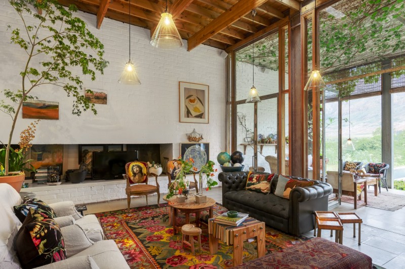 Интерьер современного сельского дома Интерьер современного сельского дома