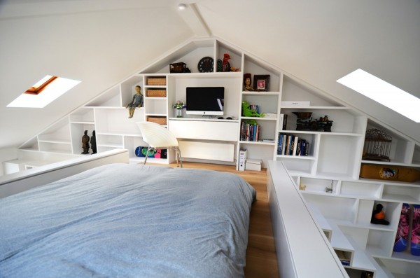 Решение проблемы нехватки места в проекте лондонского лофта Решение проблемы нехватки места в проекте лондонского лофта