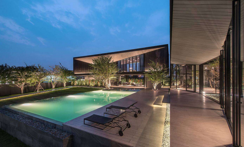 Роскошная резиденция, расположенная в Бангкоке Роскошная резиденция, расположенная в Бангкоке