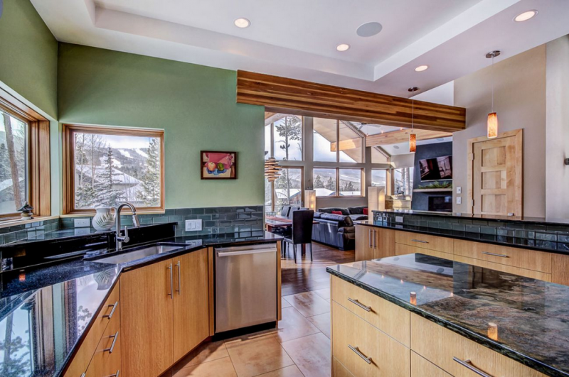 Роскошный дом в горах Колорадо