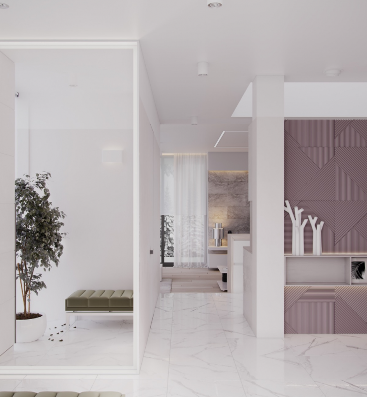 Уютный дом с нейтральной цветовой палитрой Уютный дом с нейтральной цветовой палитрой