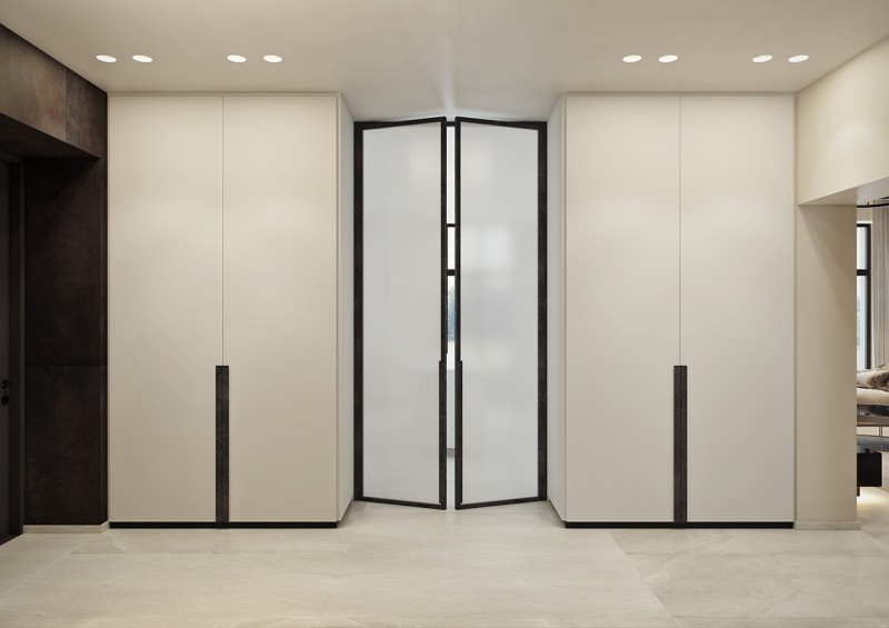 Акцентные стены в интерьере особняка