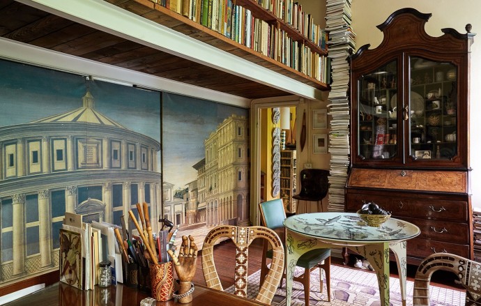 Дом художника и реставратора Барнабы Форназетти в Милане