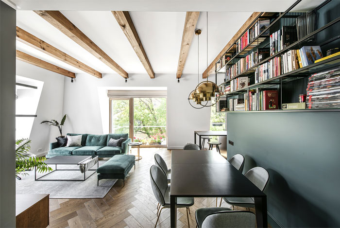 Элегантная атмосфера квартиры в Вильнюсе Элегантная атмосфера квартиры в Вильнюсе