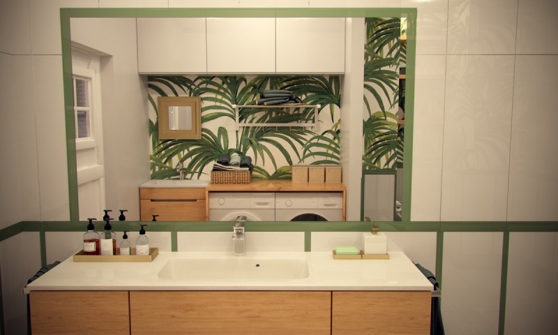 Интерьер просторных уютных апартаментов в Мадриде