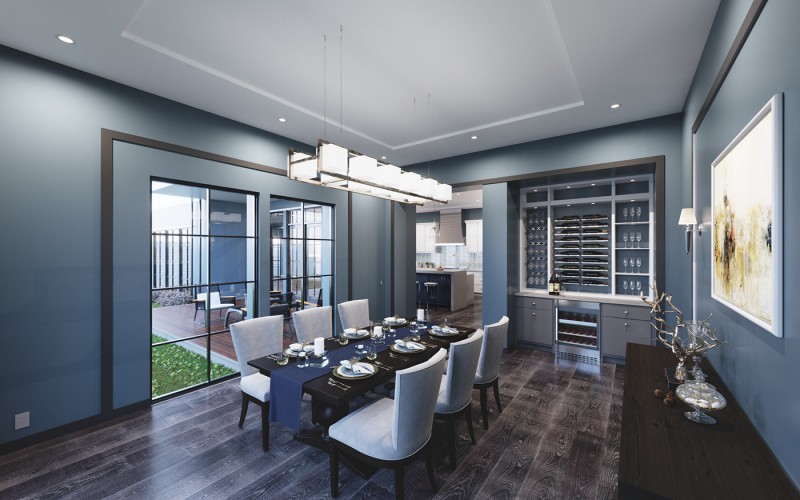 Интерьер виллы в США