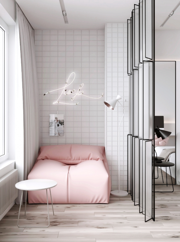 Квартира в нежных тонах