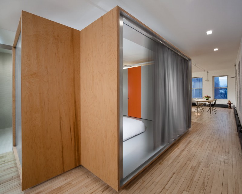 Многофункциональный интерьер уютных апартаментов