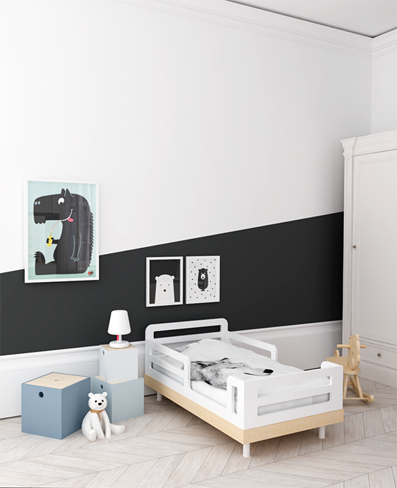 Проект детской комнаты в стиле "эклектика"