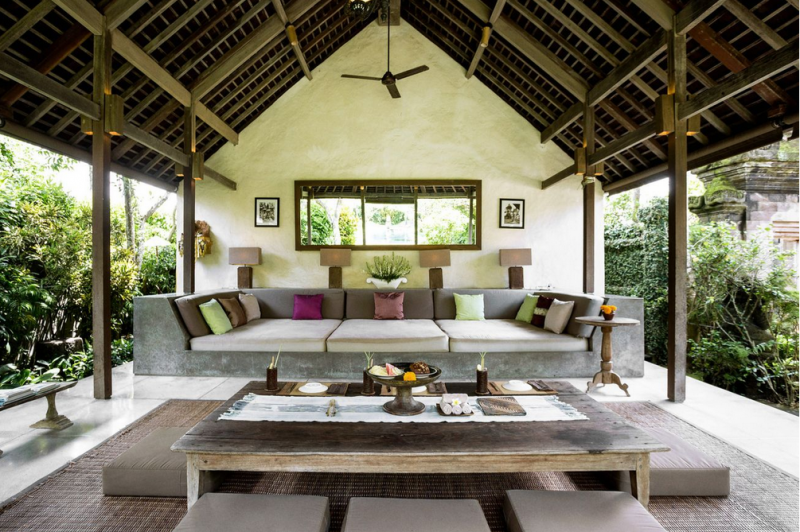 Уединенная прибрежная усадьба в Индонезии