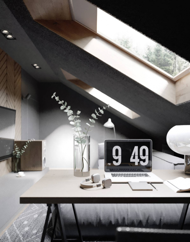 Умеренно аскетичное пространство для молодой семьи с двумя детьми Умеренно аскетичное пространство для молодой семьи с двумя детьми