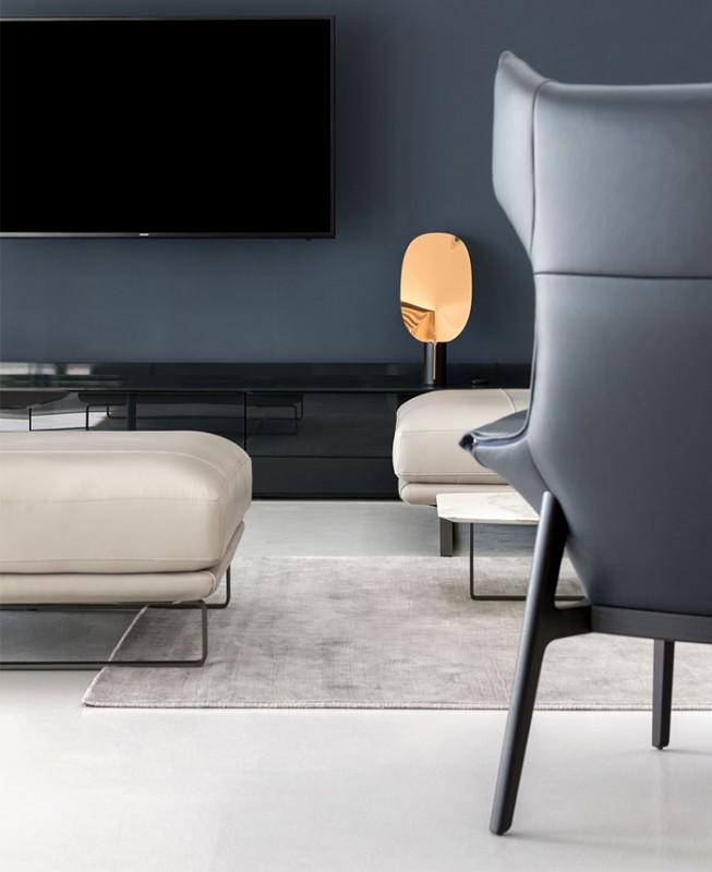 Открытая планировка просторной квартиры в Белграде