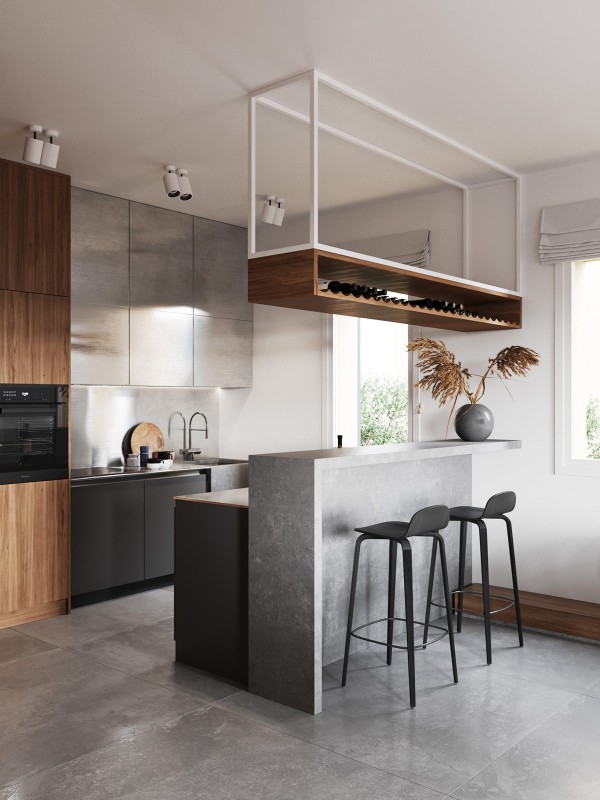 Дом в стиле минимализм